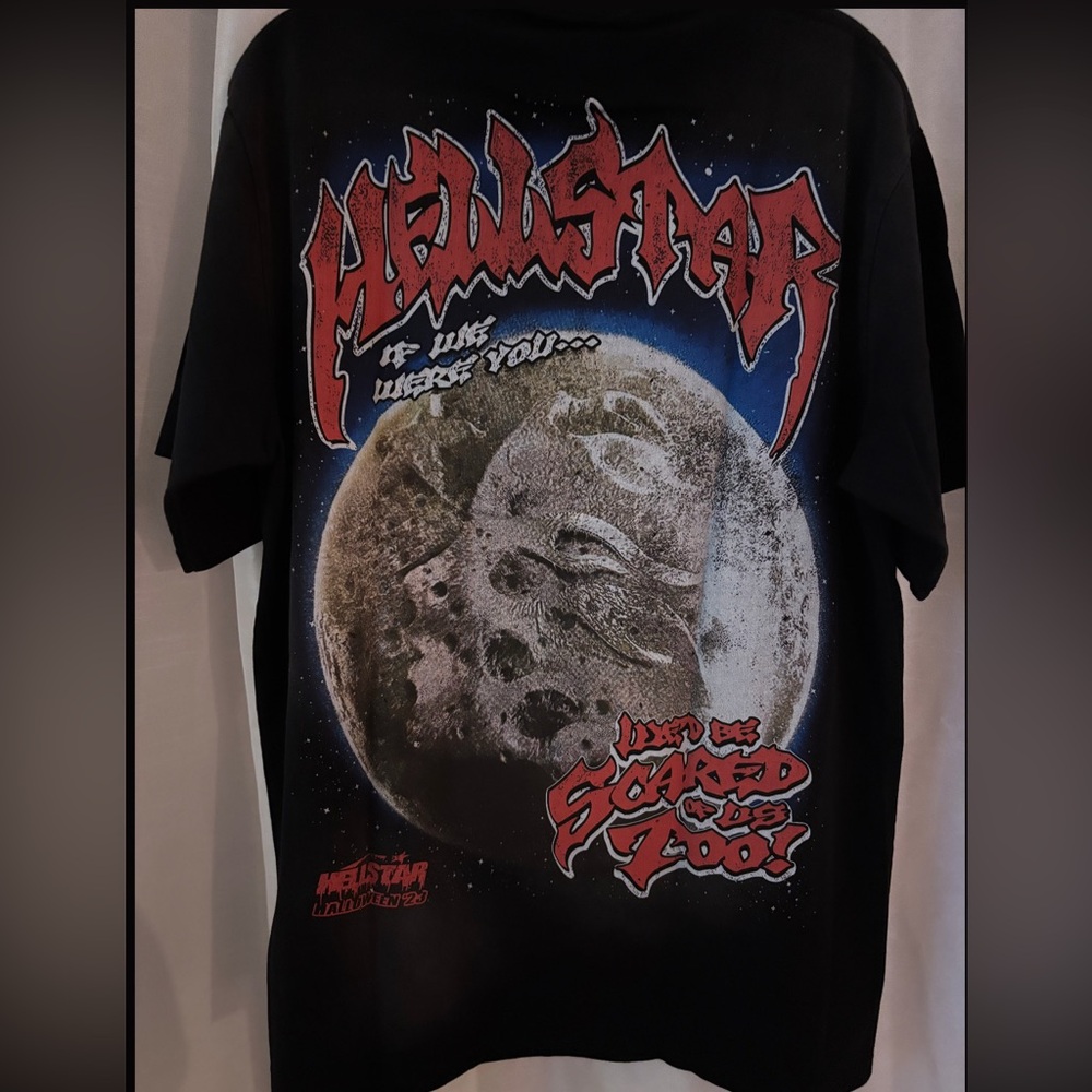 Hellstar Black Graphic Tee